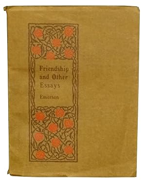 emerson essay friendship Is friendship really all it's cracked up to be, asks the us novelist “a friend is the hope of the heart,” emerson wrote “a masterpiece of nature. emerson essay friendship Is friendship really all it's cracked up to be, asks the us novelist “a friend is the hope of the heart,” emerson wrote “a masterpiece of nature.