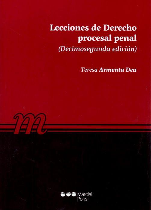 Lecciones de derecho procesal penal 2019 - Armenta Deu, Maria Teresa