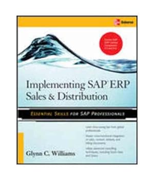 implementing sap sd glynn c williams
