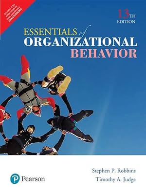 Organizational Behavior By Stephen P Robbins Abebooks