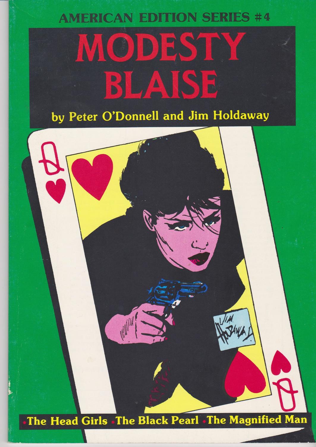 Modesty Blaise The Head Girls The Black Pearl The