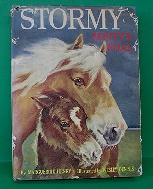STORMY - MISTY'S FOAL - Signed By Author and Artist