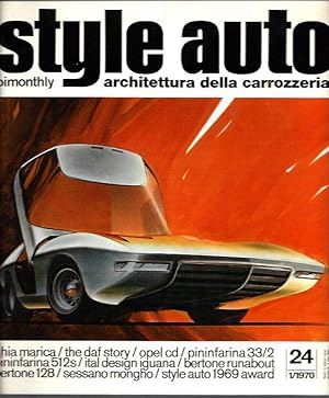 Style Auto Architettura della Carrozzeria No. 24 (1/1970)