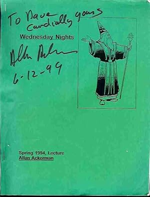 Wednesday Nights (Signed)