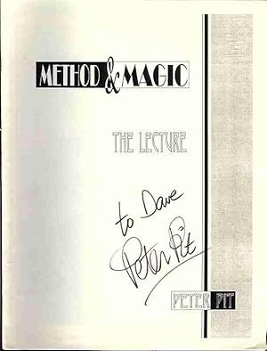 Method & Magic: The Lecture (Signed)