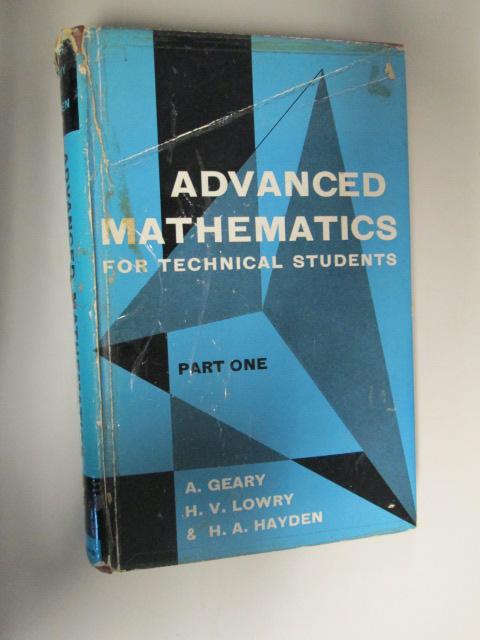 Image result for Advanced mathematics for technical students: part one