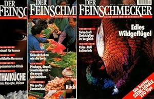 Der Feinschmecker. Reisen. Essen. Trinken. Geniessen. Heft 2, Heft 5 u. Heft 12/1994.