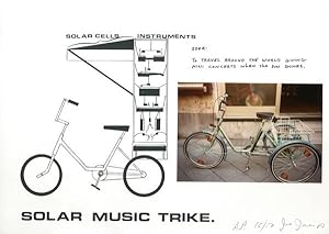 Solar Music Trike. Serigraphie.