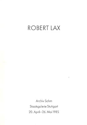 Robert Lax.