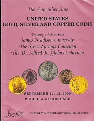 Stack's Public Auction Sale : The September Sale - United States Gold, Silver and Copper Coins - ...