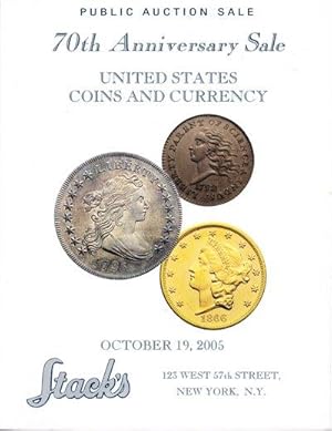 Public Auction Sale - United States Coins and Currency - October 19, 2005