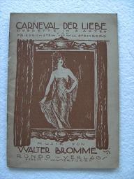 Carneval der Liebe (Libretto). Operette in 3 Akten.