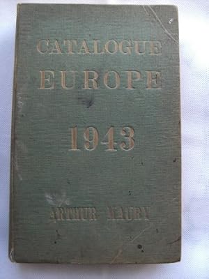 Catalouge de Timbres-Poste Europe 1943.