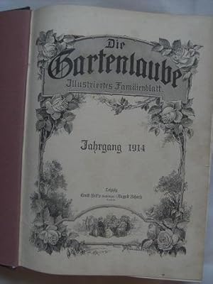 Die Gartenlaube. Illustriertes Familienblatt. Jahrgang 1914,komplett 1-52. (1. Halbband und 2.Hal...