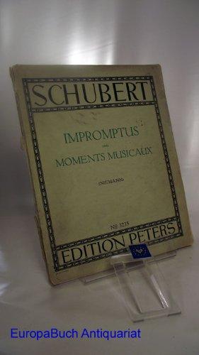 Impromptus und Moments Musicaux. Neue Ausgabe von Walter Niemann Edition Peters No.3235