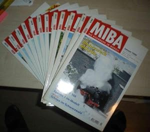 MIBA - Die Eisenbahn im Modell 1999 - 51. Jahrgang komplett (12 Hefte)