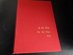 In die Welt für die Welt. Berichte der Vereinigten Evangelischen Mission.14 Jahrgang 1978