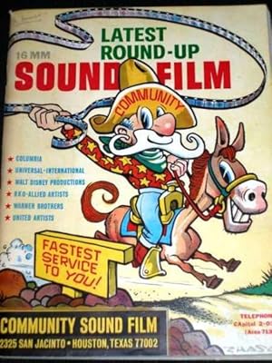 Latest Round-Up: 16MM Sound Film Catalog