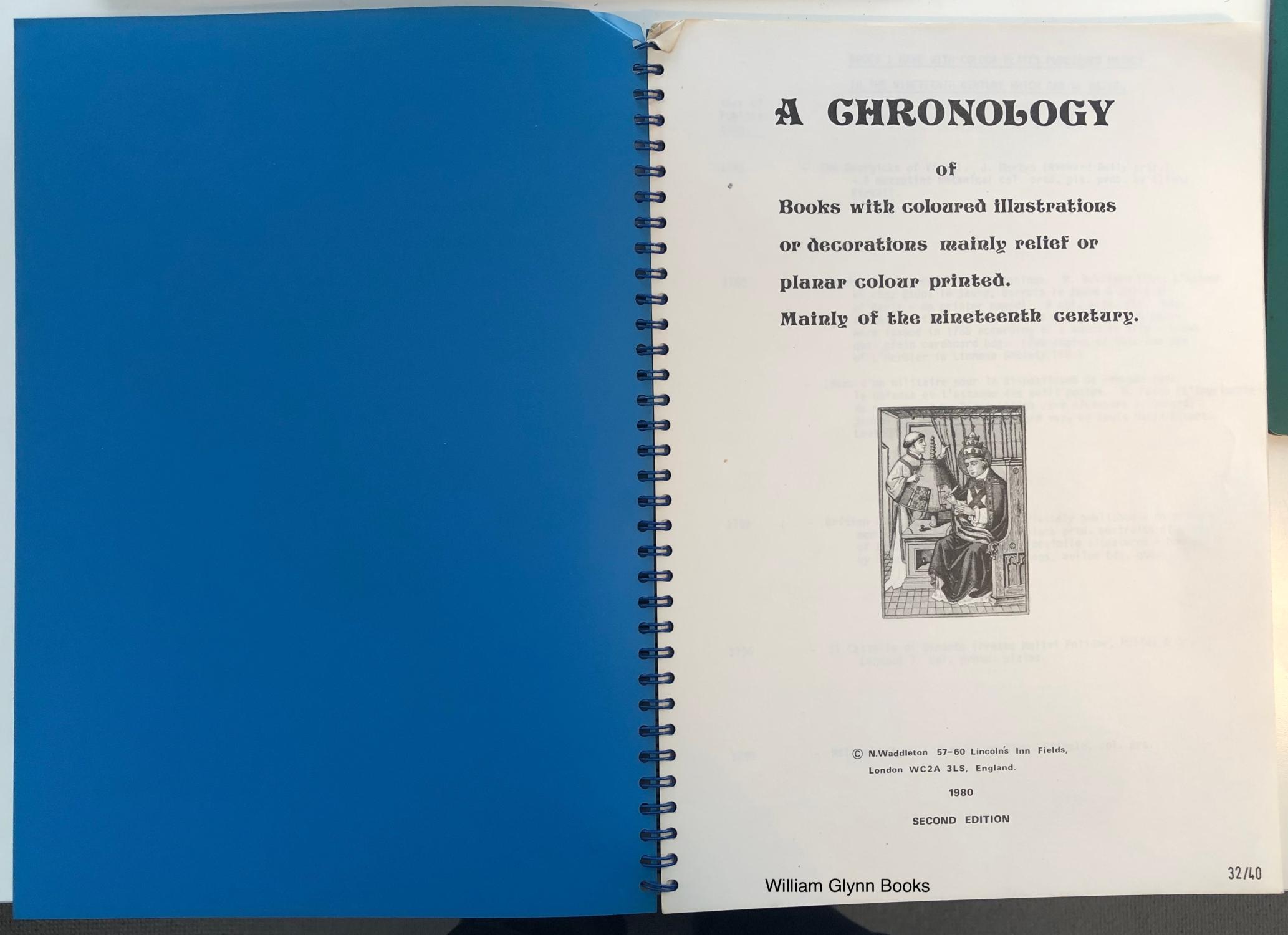 A Chronology Of Books With Coloured Illustrations Or Decorations