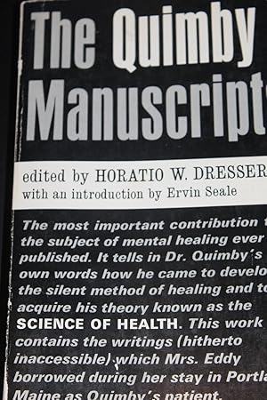 The Quimby Manuscripts De Dresser Horatio W Editor Citadel