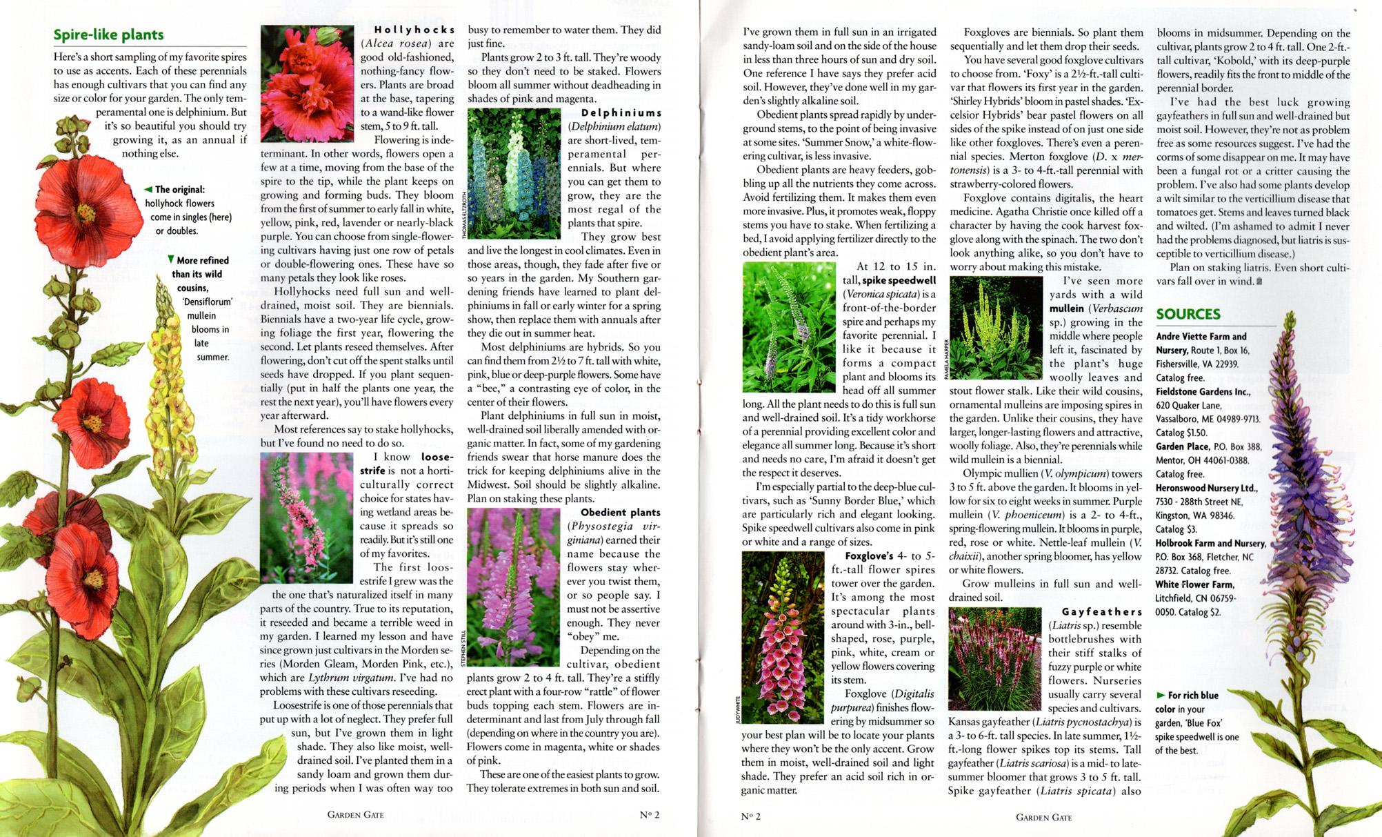 Garden Gate Magazine April May 1995 Second Issue Vertical