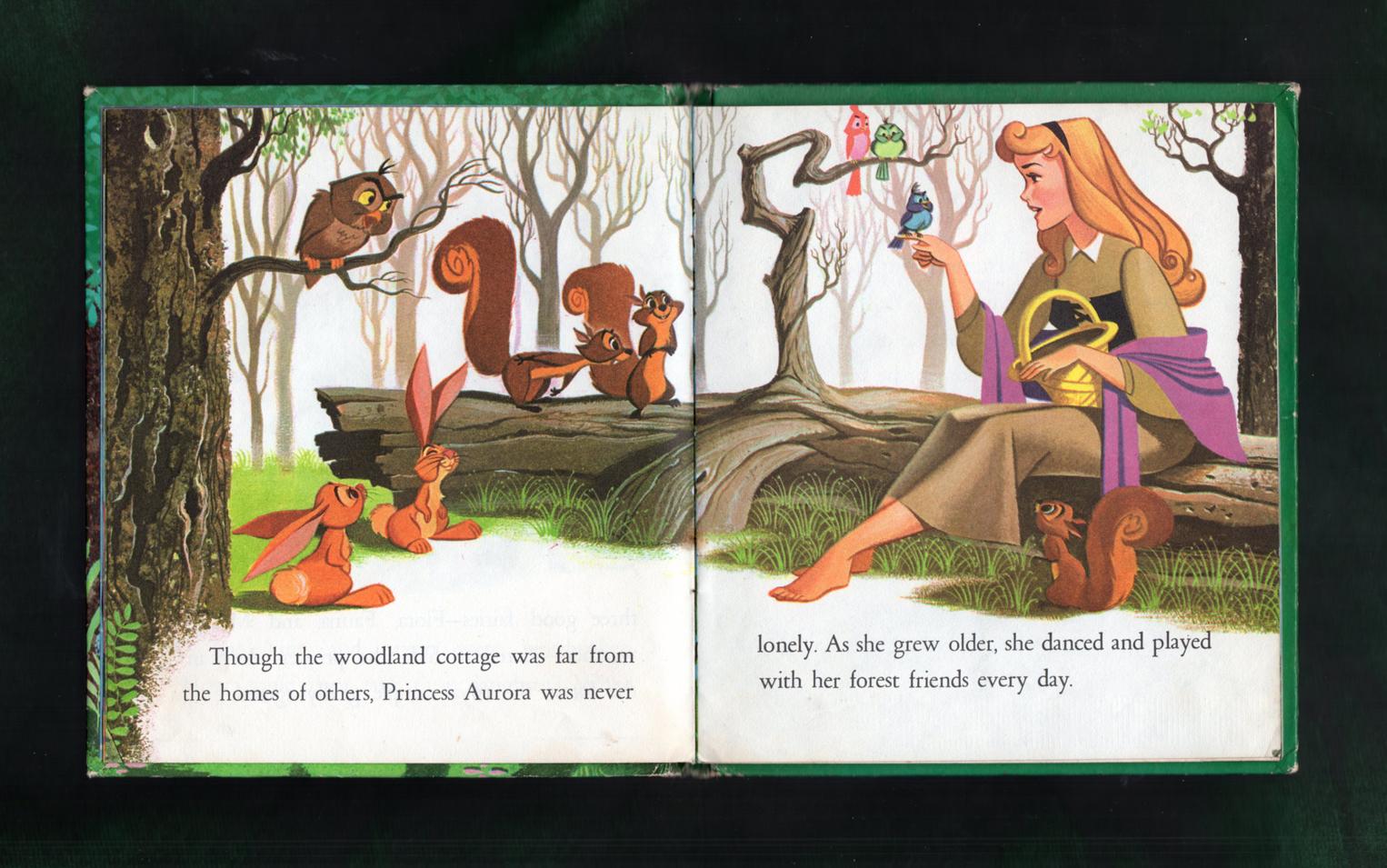 Walt Disney S Sleeping Beauty 1959 Whitman Tell A Tale Authorized