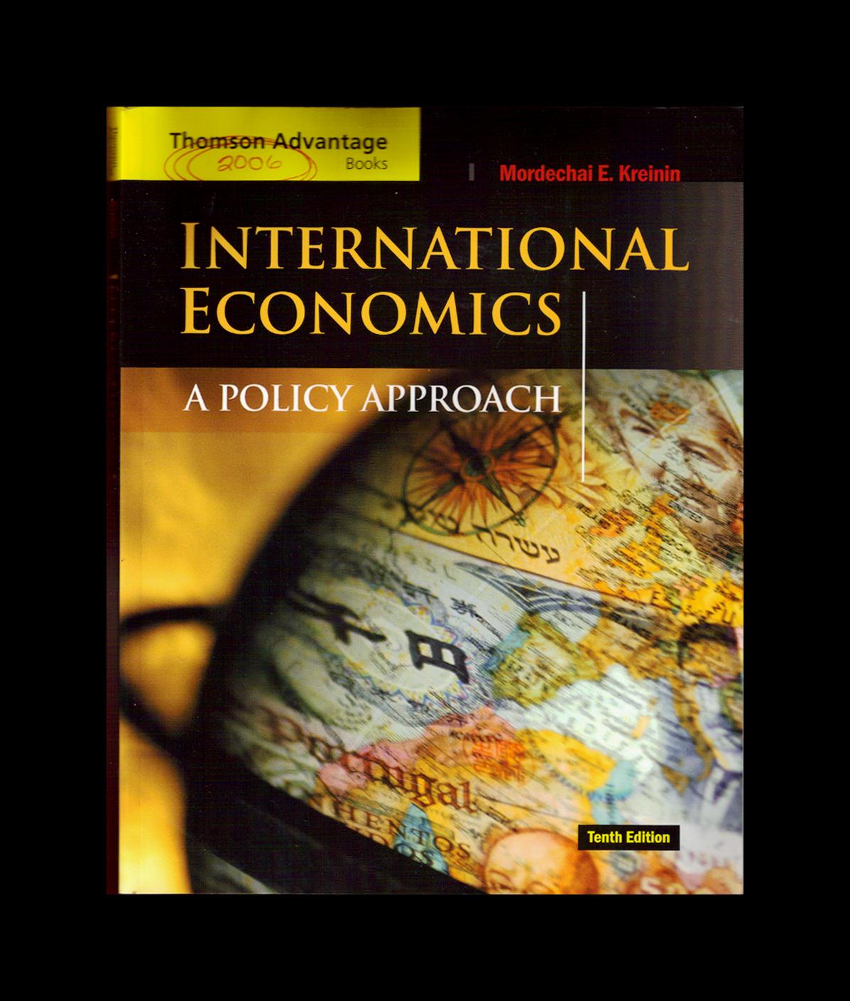 international economics a policy approach kreinin