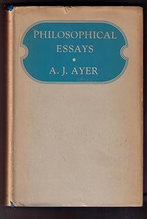ayer philosophical essays 1954 ayer philosophical documents 1954