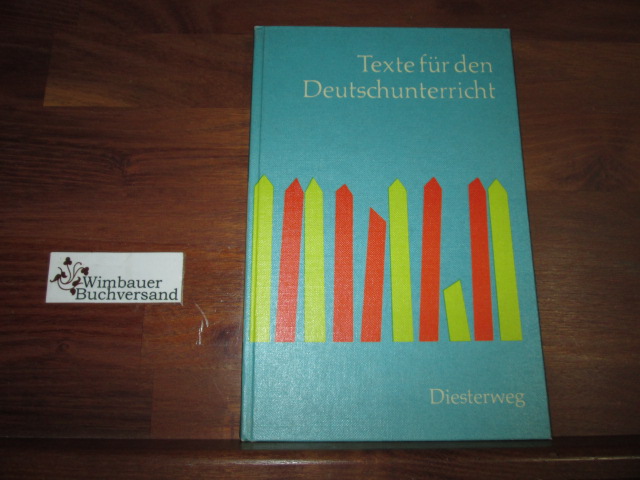 Texte für den Deutschunterricht. 7. Schuljahr. Geschichten für das 7. Schuljahr