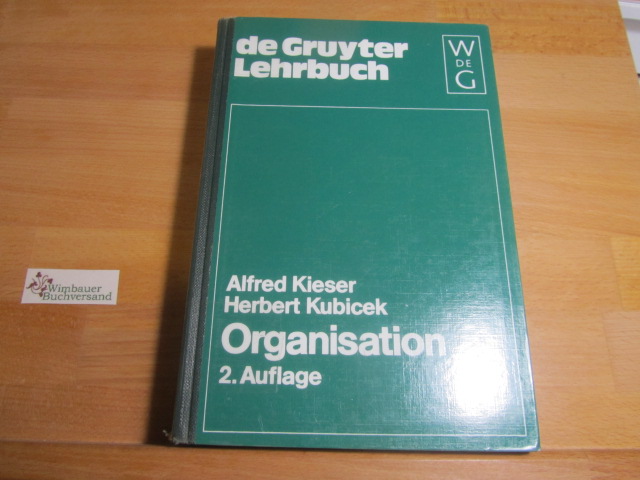 Organisation (de Gruyter Lehrbuch) (German Edition)