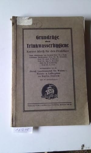 Grundzüge der Trinkwasserhygiene Kurzer Abriss für Praktiker