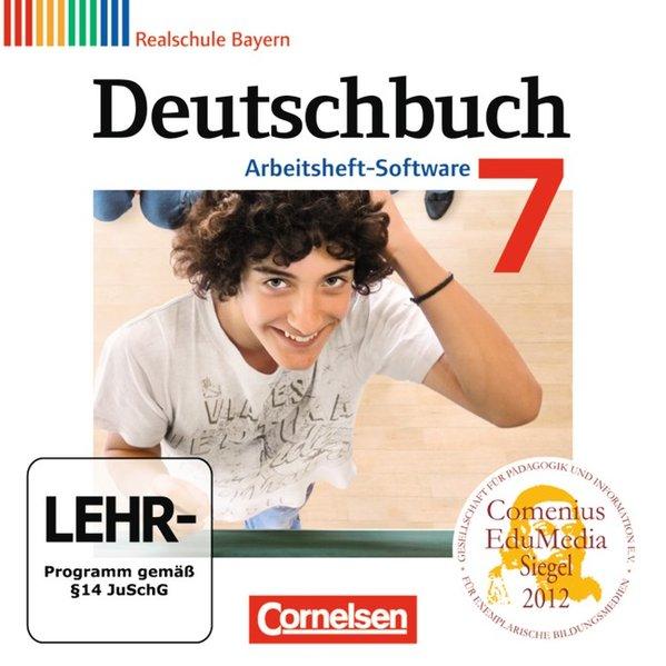 Deutschbuch - Realschule Bayern / 7. Jahrgangsstufe - Übungs-CD-ROM zum Arbeitsheft