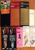 Lotto 9 libri teatro letteratura italiana monografie Pirandello Shakespeare Joyce Tasso Petrolini...