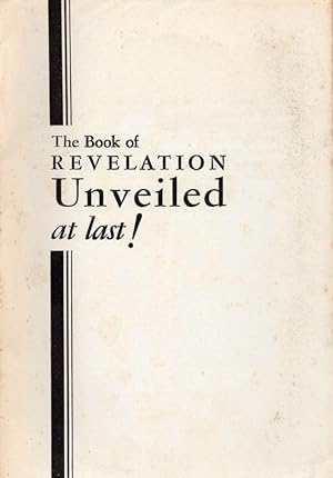 The Book Of Revelation Unveiled