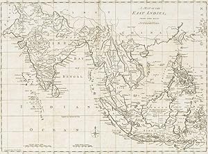 A Map of the East Indies - From the Best Authorities. [including India, Ceylon, Cambodia, Siam, S...