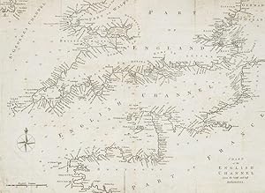 Chart of the English Channel from the latest and best authorities. [With Cornwall, St.Georges Cha...