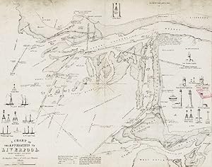 A Chart of the Approaches to Liverpool. From the Best and latest Surveys for Fargher's Edition of...