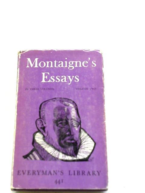 buy montaigne essays