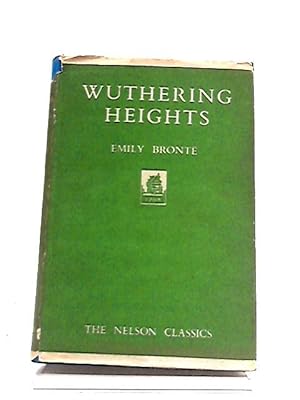 wuthering heights by bronte hardcover abebooks wuthering heights green cover gold letters