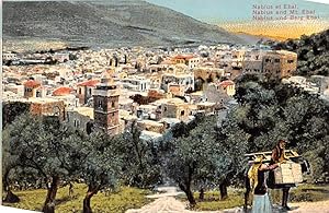 Nablus and Mt Ebal