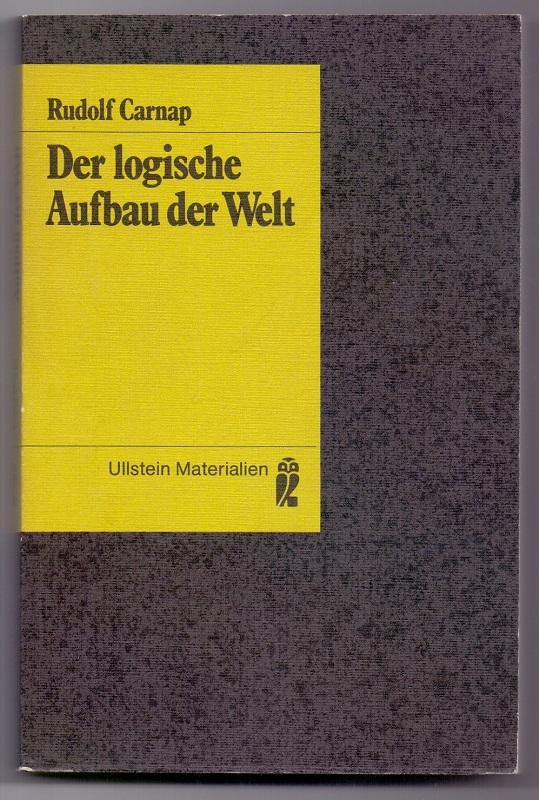 carnap der logische aufbau der welt