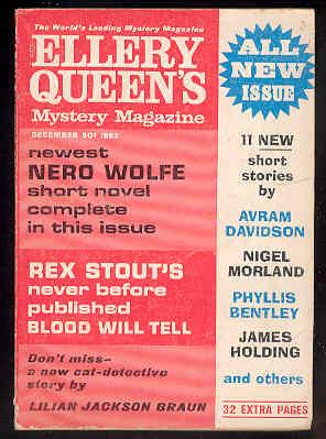 Blood Will Tell in ELLERY QUEEN'S Mystery Magazine Dec 1963