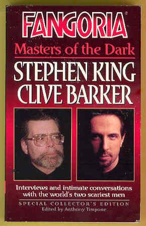 FANGORIA: Masters of the Dark -Stephen King Clive Barker