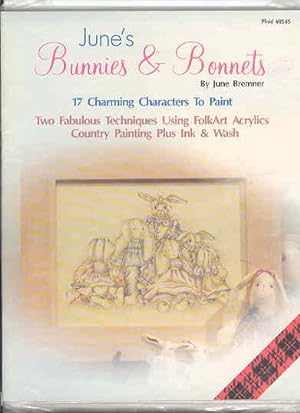June's Bunnies & Bonnets 17 Charming Characters to Paint , Plaid #8545