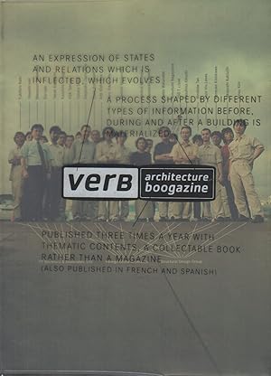 VERB PROCESSING: Architecture Boogazine [Cover Title]