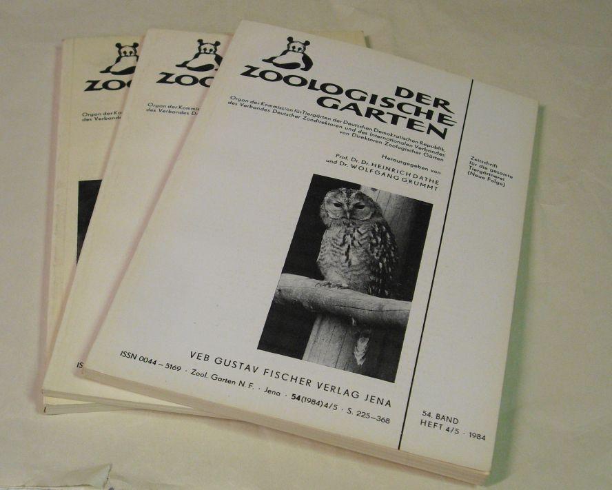 der zoologische garten zeitschrift ZVAB