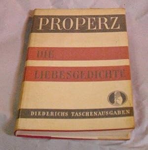 Die Liebesgedichte. Deutsch von Fritz Diettrich. - Diederichs Taschenausgaben 12 - >"Den Beifall,...