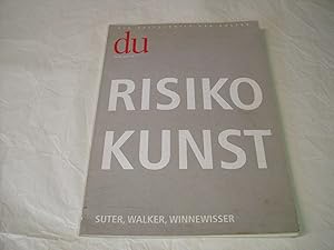 du. Die Zeitschrift der Kultur. Mai 1999. Heft 695. 1998. >Thema: Risiko Kunst: Hugo Suter, Rolf ...