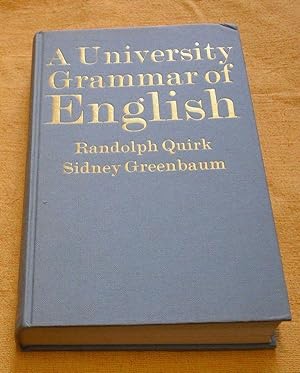 gratuit a university english of grammar quirk