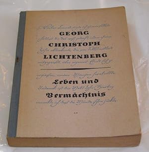 Georg Christoph Lichtenberg. Leben und Vermächtnis. >Lebensabriss, Aphorismen, Zitate.<